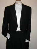 White tie evening tailcoat ready to wear, special lightweight 2/3 day delivery